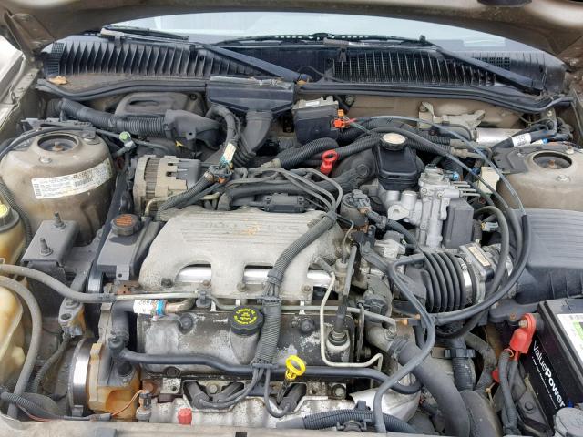 1G2NE52M9VC822052 - 1997 PONTIAC GRAND AM S GOLD photo 7