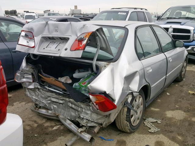 2HGEJ6615XH525424 - 1999 HONDA CIVIC BASE Gümüş foto 4