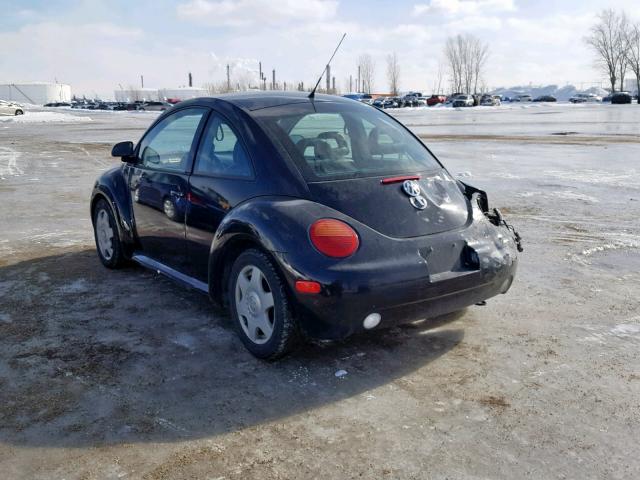 3VWCA21C2YM403062 - 2000 VOLKSWAGEN NEW BEETLE Schwarz Foto 3