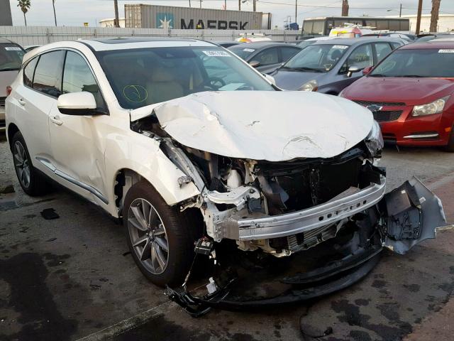 5J8TC2H59KL023635 - 2019 ACURA RDX WHITE photo 1