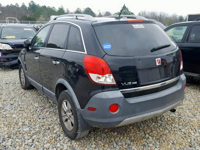 3GSCL33P88S729306 - 2008 SATURN VUE XE BLACK photo 3