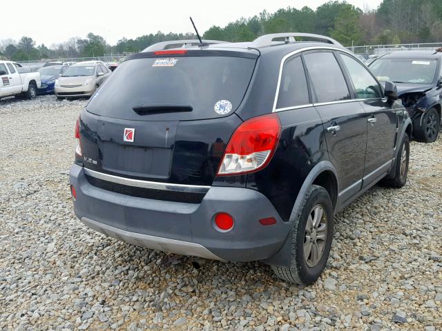 3GSCL33P88S729306 - 2008 SATURN VUE XE BLACK photo 4