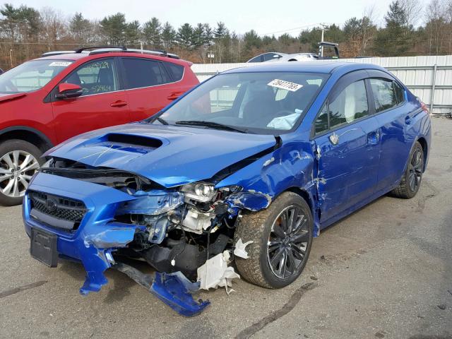 JF1VA1G66F9837669 - 2015 SUBARU WRX LIMITE BLUE photo 2