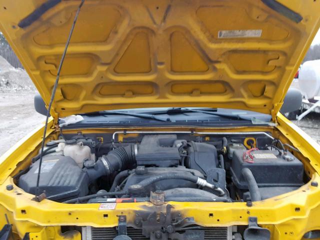 1GCDT196348134188 - 2004 CHEVROLET COLORADO YELLOW photo 7