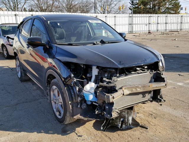 3CZRU6H5XHM711609 - 2017 HONDA HR-V EX BLACK photo 1