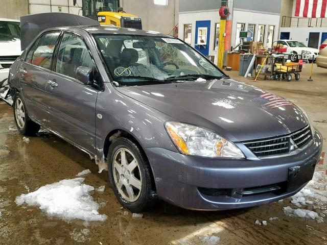 JA3AJ26E06U068492 - 2006 MITSUBISHI LANCER ES BLUE photo 1