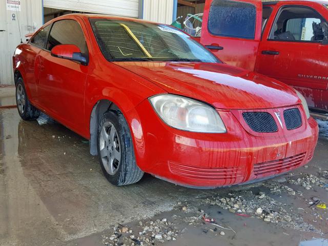 1G2AS18H197148231 - 2009 PONTIAC G5 RED photo 1