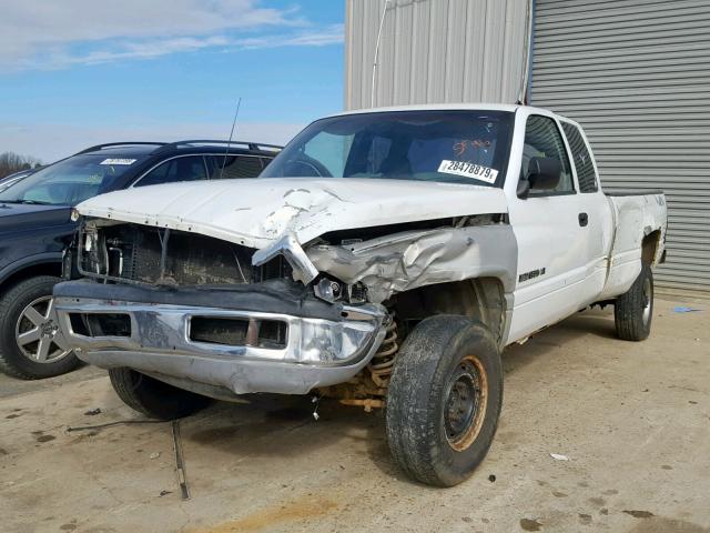 1B7KF23Z2TJ157847 - 1996 DODGE RAM 2500 WHITE photo 2