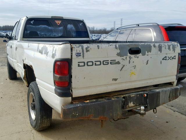 1B7KF23Z2TJ157847 - 1996 DODGE RAM 2500 WHITE photo 3