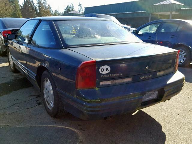 1G3WH12X0SD353689 - 1995 OLDSMOBILE CUTLASS SU GREEN photo 3