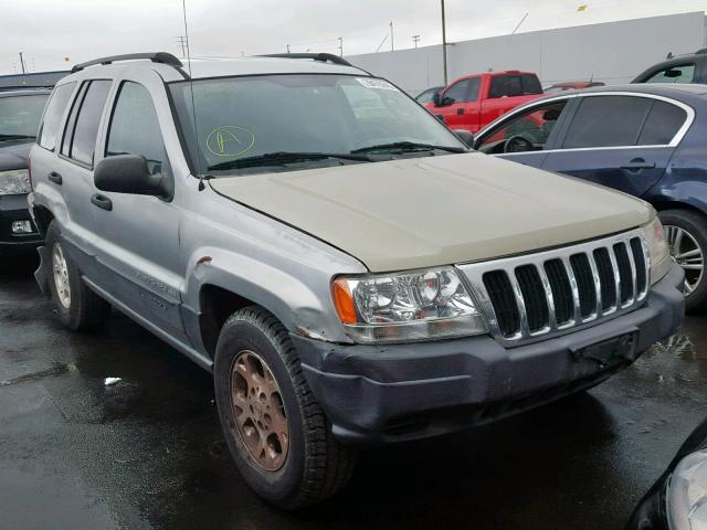 1J4GX48S33C518950 - 2003 JEEP GRAND CHER SILVER photo 1