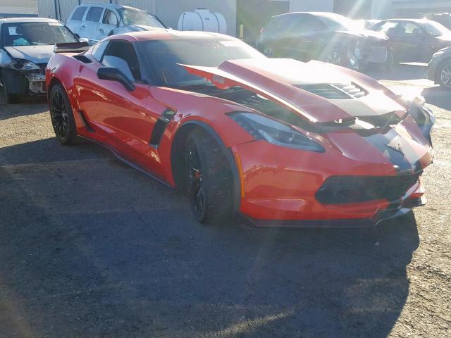 1G1YR2D67F5602417 - 2015 CHEVROLET CORVETTE S RED photo 1