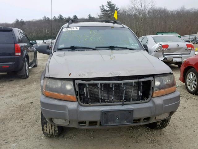 1J4GW58S1XC649633 - 1999 JEEP GRAND CHER GRAY photo 9