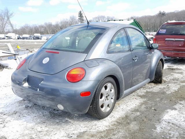 3VWCK21C23M416917 - 2003 VOLKSWAGEN NEW BEETLE Blau Foto 4
