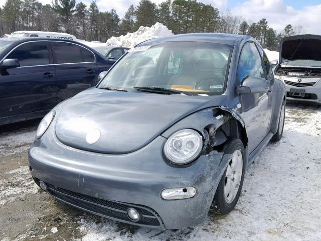 3VWCK21C23M416917 - 2003 VOLKSWAGEN NEW BEETLE Blau Foto 9