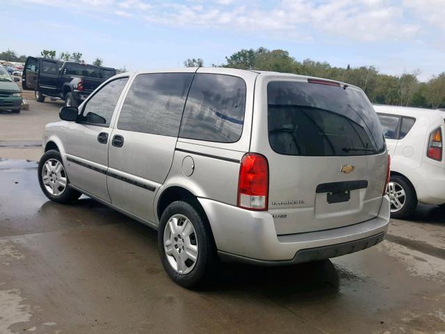 1GNDU23W18D177931 - 2008 CHEVROLET UPLANDER L Gümüş foto 3