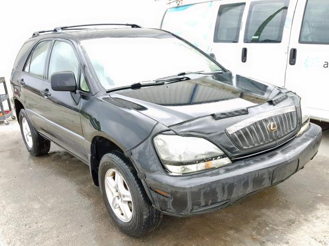 JT6GF10UXX0040870 - 1999 LEXUS RX 300 BLACK photo 1