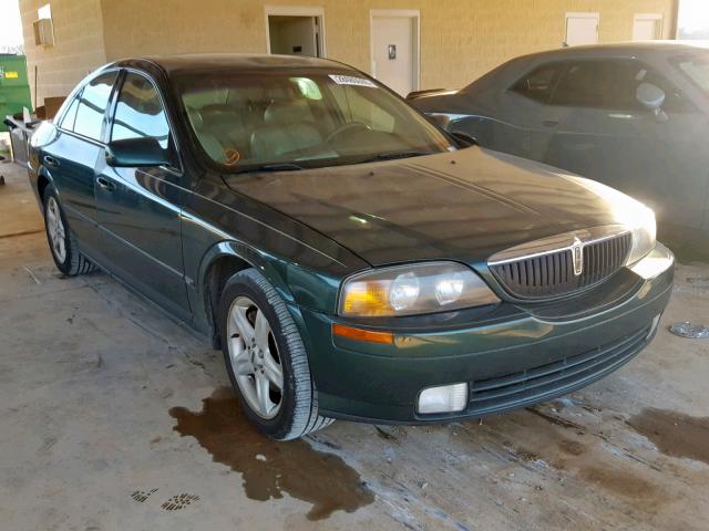 1LNHM87A81Y692950 - 2001 LINCOLN LS GREEN photo 1