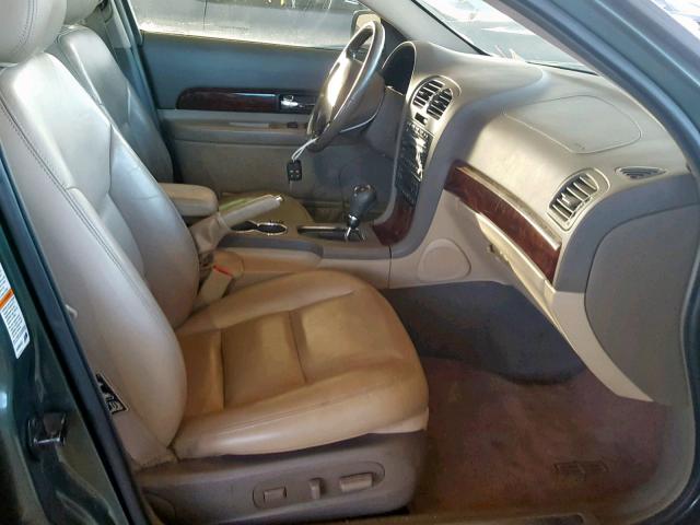 1LNHM87A81Y692950 - 2001 LINCOLN LS GREEN photo 5