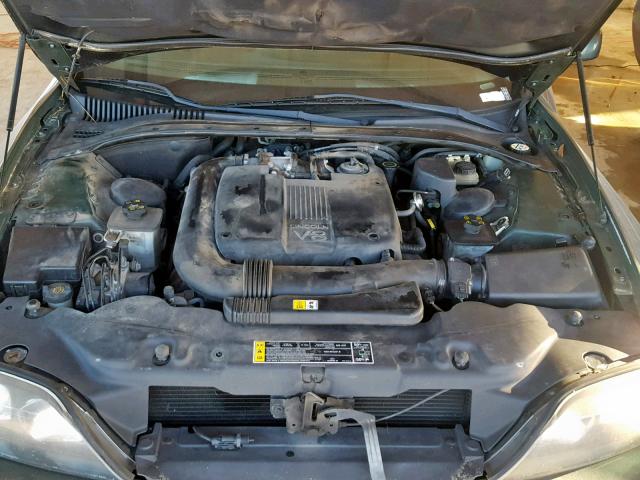 1LNHM87A81Y692950 - 2001 LINCOLN LS GREEN photo 7