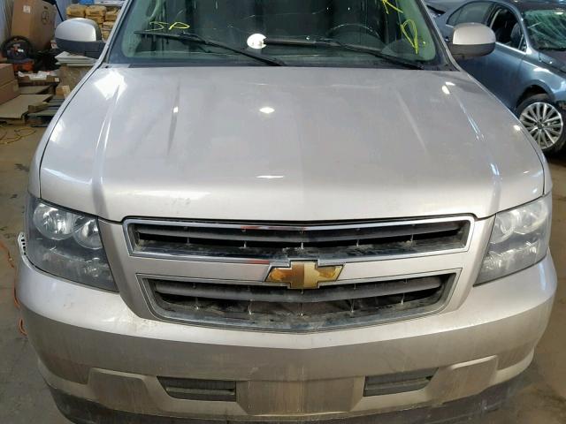 1GNFK13509R114145 - 2009 CHEVROLET TAHOE HYBR GRAY photo 7