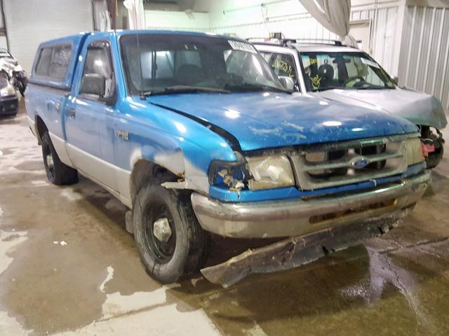 1FTCR10A6STA19588 - 1995 FORD RANGER BLUE photo 1