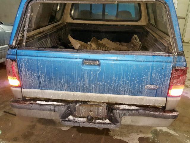 1FTCR10A6STA19588 - 1995 FORD RANGER BLUE photo 6