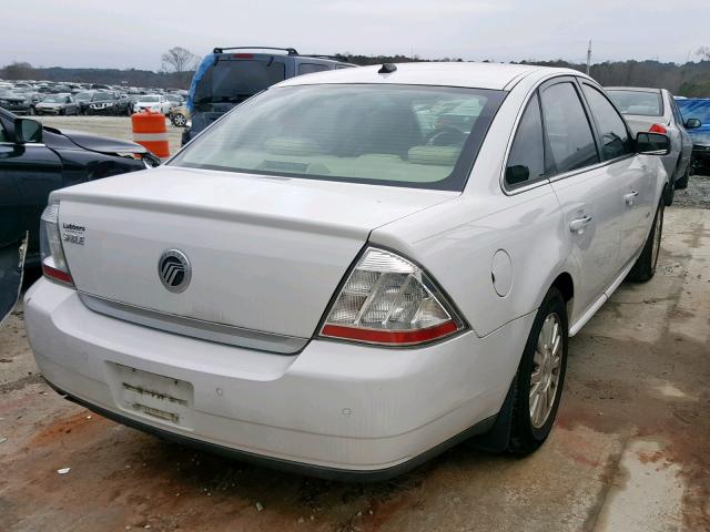 1MEHM40W88G612760 - 2008 MERCURY SABLE LUXU WHITE photo 4