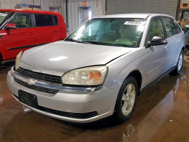 1G1ZT64814F182062 - 2004 CHEVROLET MALIBU MAX 银色 照片 2