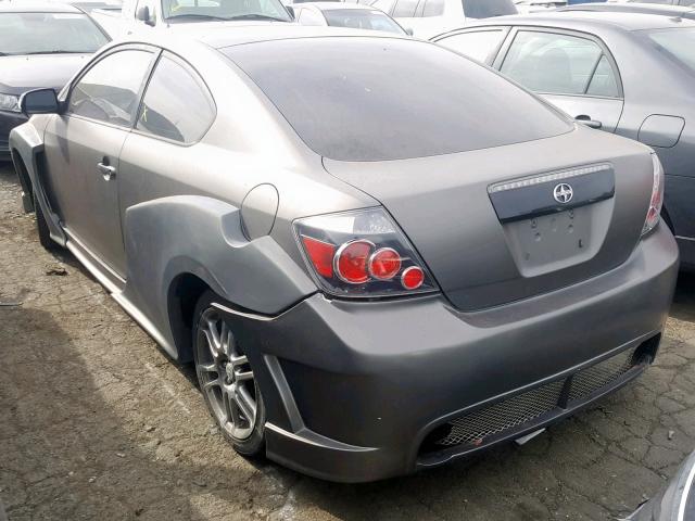 JTKDE167980233893 - 2008 TOYOTA SCION TC 灰色 照片 3