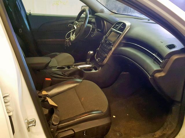 1G11C5SL1EF140233 - 2014 CHEVROLET MALIBU 1LT WHITE photo 5