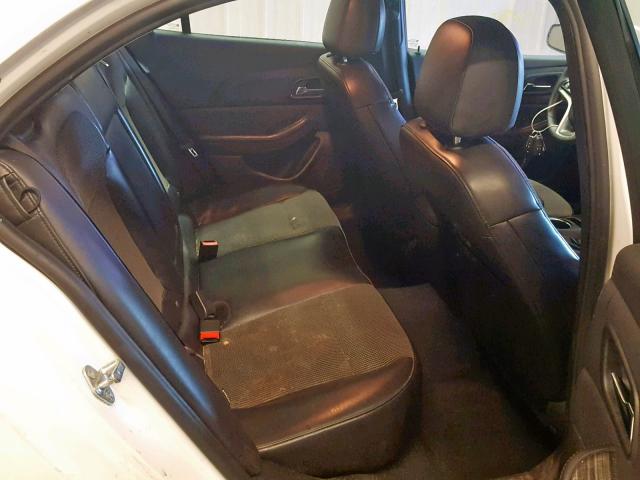 1G11C5SL1EF140233 - 2014 CHEVROLET MALIBU 1LT WHITE photo 6