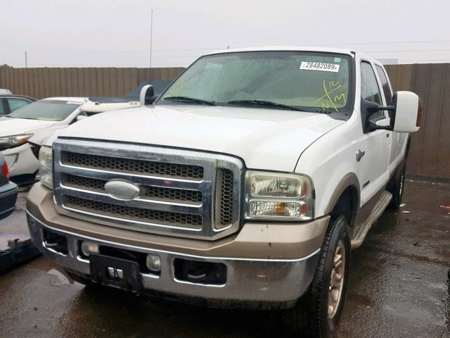 1FTWW31P96EA83784 - 2006 FORD F350 SRW S WHITE photo 2