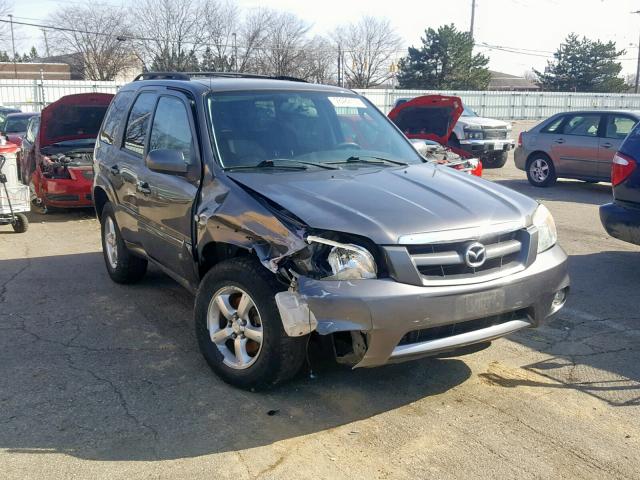 4F2YZ94125KM27479 - 2005 MAZDA TRIBUTE S GRAY photo 1