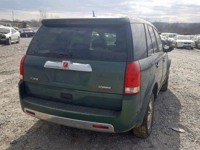 5GZCZ33Z67S867611 - 2007 SATURN VUE HYBRID MAROON photo 4