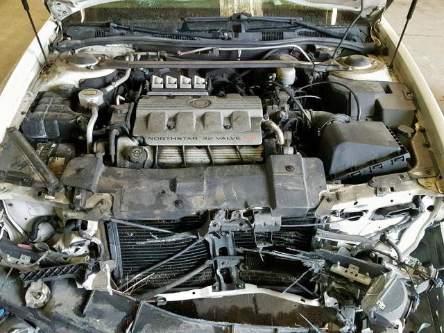 1G6ET1295XU600873 - 1999 CADILLAC ELDORADO T WHITE photo 7