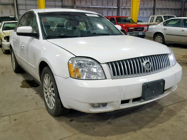 1MEHM43185G618246 - 2005 MERCURY MONTEGO PR WHITE photo 1