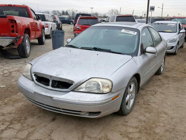 1MEFM53U4YA611406 - 2000 MERCURY SABLE LS SILVER photo 2