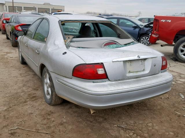 1MEFM53U4YA611406 - 2000 MERCURY SABLE LS SILVER photo 3