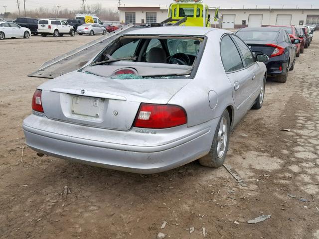 1MEFM53U4YA611406 - 2000 MERCURY SABLE LS SILVER photo 4