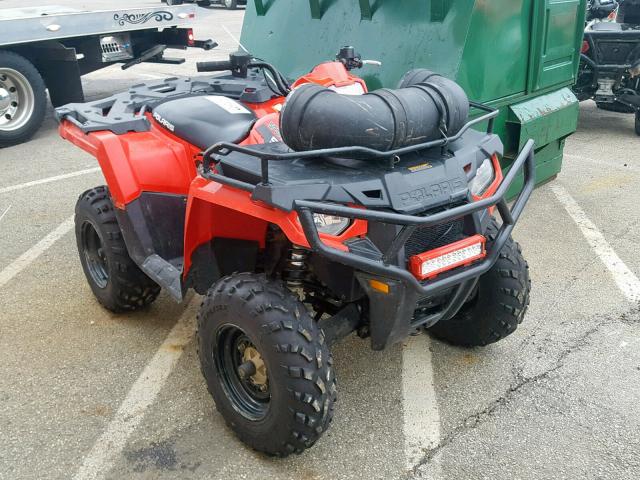 4XAMH57A6EA131478 - 2014 POLARIS SPORTSMAN RED photo 1