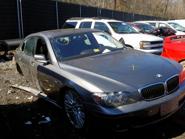 WBAHN835X7DT69507 - 2007 BMW 750 GRAY photo 1