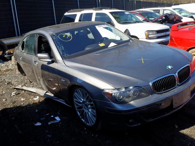 WBAHN835X7DT69507 - 2007 BMW 750 GRAY photo 9