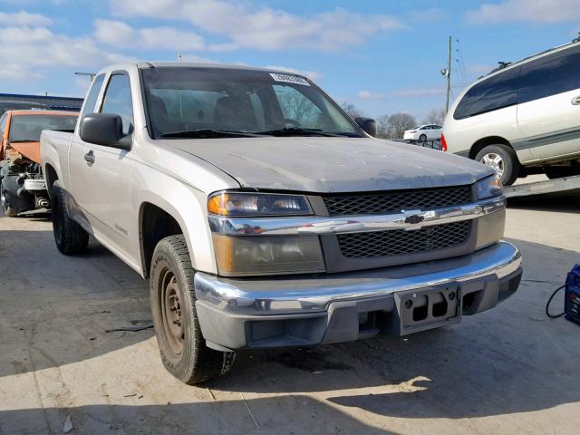 1GCCS198758108758 - 2005 CHEVROLET COLORADO SILVER photo 1