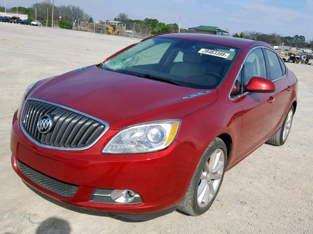 1G4PR5SK6D4101389 - 2013 BUICK VERANO CON RED photo 2