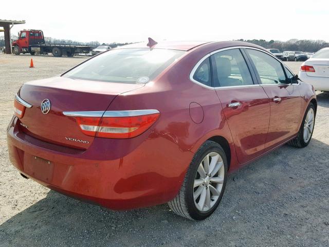 1G4PR5SK6D4101389 - 2013 BUICK VERANO CON RED photo 4