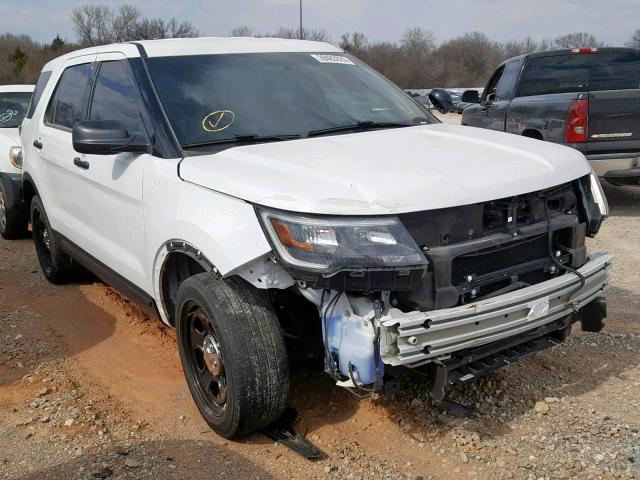 1FM5K8AR8HGB47452 - 2017 FORD EXPLORER P WHITE photo 1