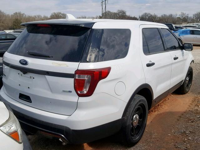 1FM5K8AR8HGB47452 - 2017 FORD EXPLORER P WHITE photo 4