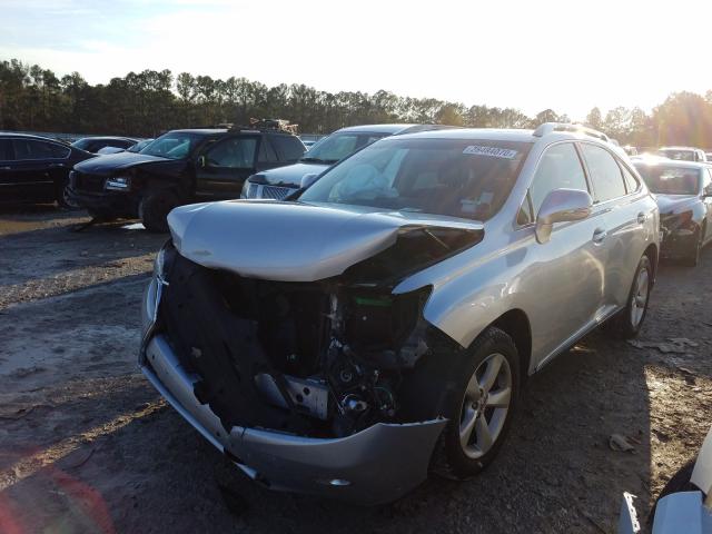 2T2BK1BA1FC302521 - 2015 LEXUS RX 350 BASE  photo 2