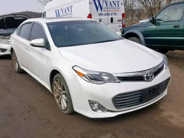 4T1BK1EB9DU023564 - 2013 TOYOTA AVALON BAS WHITE photo 1